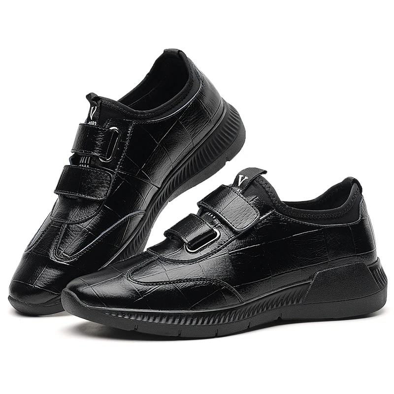 

Man Casual Shoes Spring Autumn Mens Leather Sneakers Leisure Business Loafers Drive Shoe Black Male Footwear Walking Shoes Men