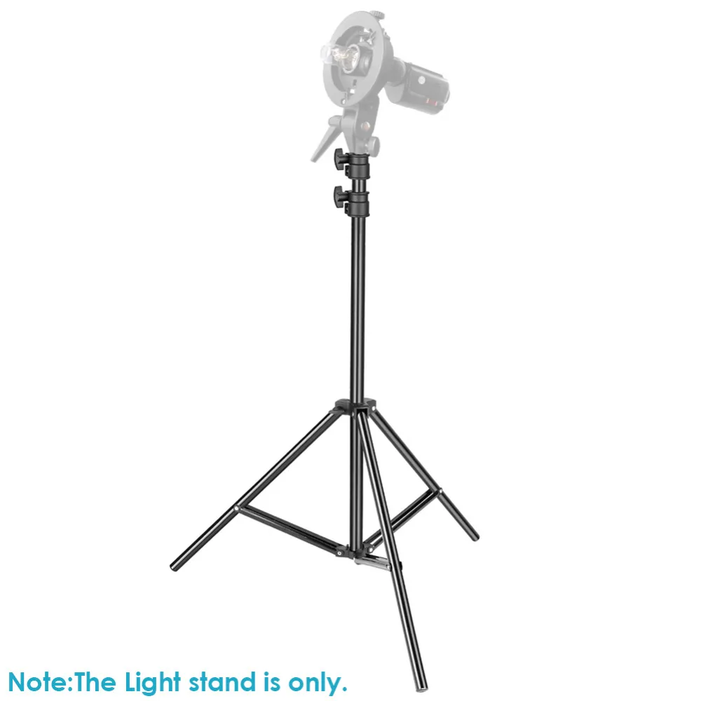  2M Light Stand Tripod Bracket Support With 1/4 Screw Head For Studio Softbox Flash Umbrella Reflect