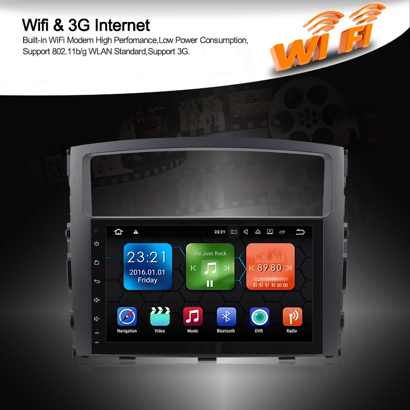 Excellent 9 inch big screen 8 core Android 9.0 Car DVD GPS for MITSUBISHI PAJERO 2006 2007 2008-2014 2015 car radio stereo 4G RAM 9 Excellent 9 inch big screen 8 core Android 9.0 Car DVD GPS for MITSUBISHI PAJERO 2006 2007 2008-2014 2015 car radio stereo 4G RAM 9