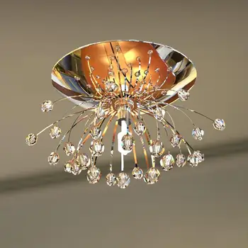 

220V G4 LED Original Nordic Dandelion Design Modern Crystal ceiling lights for Mini Design Home Lighting