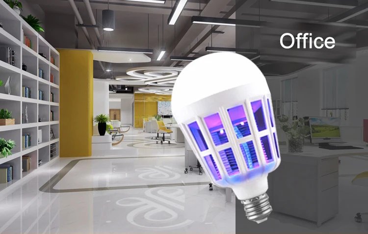 Anti Mosquito Killer Lamps LED Bulb E27 110V 220V 15W Muggen Killer Anti Moustique Electrique Trap Lamp Bug Zapper (8)