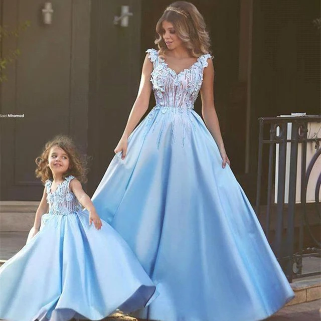 Vestidos moda para madre e hija, ropa familiar a juego, tutú de encaje, primavera 2018|Trajes iguales de familia| - AliExpress