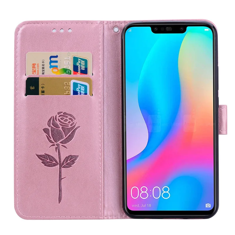 Honor 7A 7C Pro 8A 8S 6X7X8X10 9 8 Lite P Smart кожаный флип чехол для huawei P20 Коврики 20 P8 Lite Y5 Y6 Prime