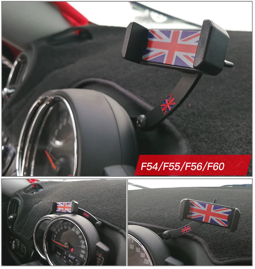 Для MINI Cooper One S F55 F56 F60 R55 R56 R60 аксессуары для земляка автомобильный вращающийся