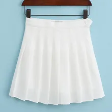 Спортивная теннисная юбка, женская короткая плиссированная юбка с высокой талией для скейтера, школьная юбка для бадминтона, волейбола, бега, аплодирования, пляжные юбки