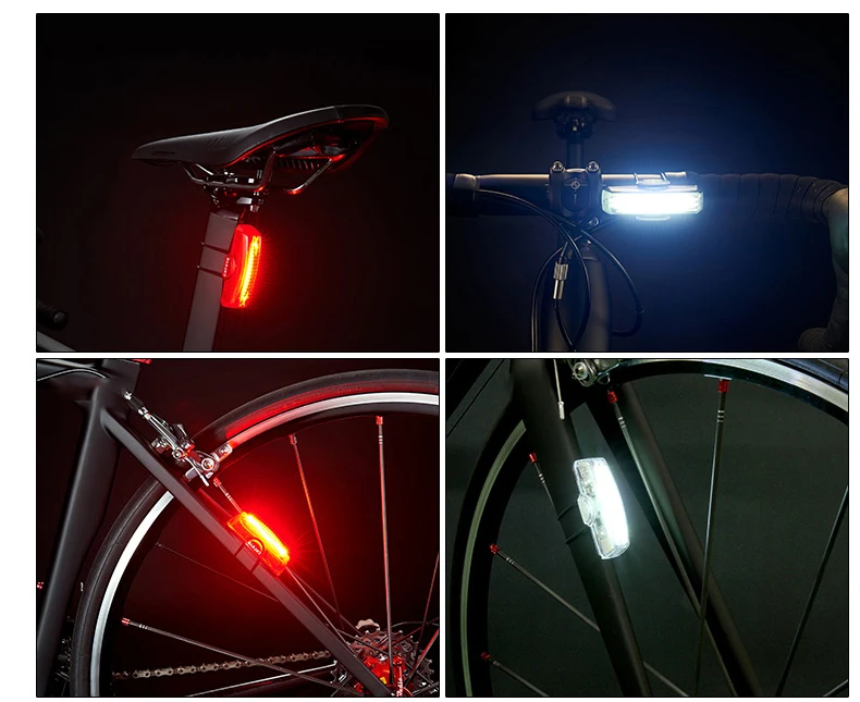 Perfect CATEYE Bicycle Taillight Usb-rechargeable LED Bike Tail Tube Rear Light MTB Mountain Road Bike Warning Lamp Cycling Accessories 12