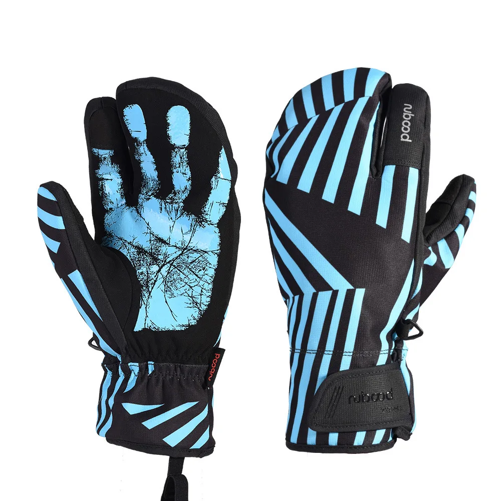 Boodun новые зимние мужские и женские лыжные перчатки с сенсорным экраном для спорта на открытом воздухе лыжные перчатки ветрозащитные водонепроницаемые перчатки из ткани Оксфорд