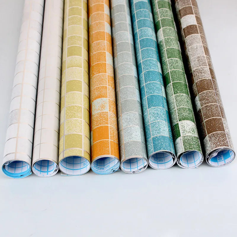 Kitchen Tools Self Adhesive Waterproof Wall stickers Wallpaper Rolls For Kitchen accessories Furniture Decoration Wall Sticker (2)