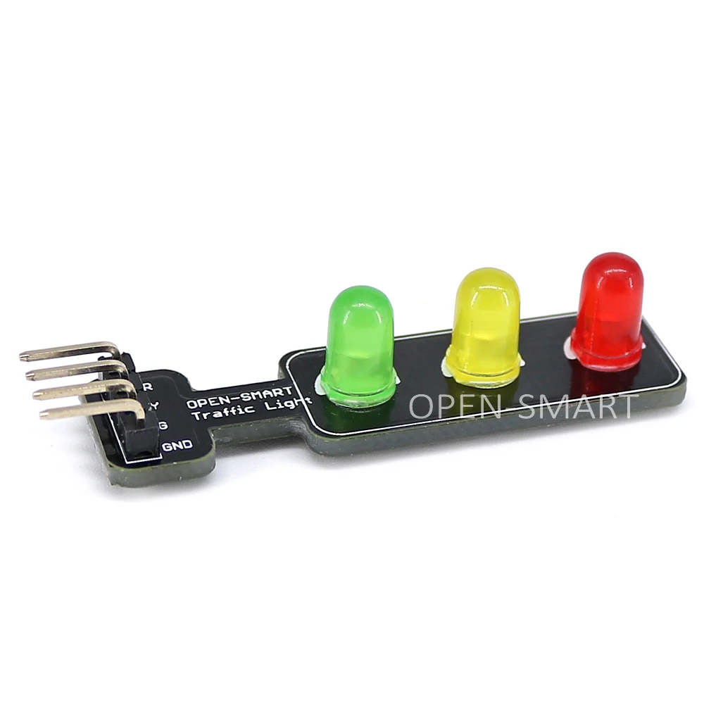 Светофор светодио дный Дисплей модуль для Arduino на борту красный желтый и зеленый цвета 5 мм светодио дный отлично подходит для изготовления