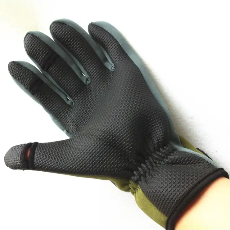 Новые спортивные кожаные согревающие рыболовные перчатки дышащие противоскользящие перчатки из неопрена рыболовное оборудование