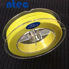NTEC бренд 300 м 20LB 0,18 мм плетеная рыболовная леска волокно 4 нити прочный многонитный рыболовная леска ловля карпа соленая вода