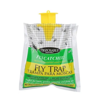 

Fly Trap Catcher Bug Mosquito Killer Moth Insect Killer Pest Control Products Disposable Plastic Hanging Bag Bait Dropsh