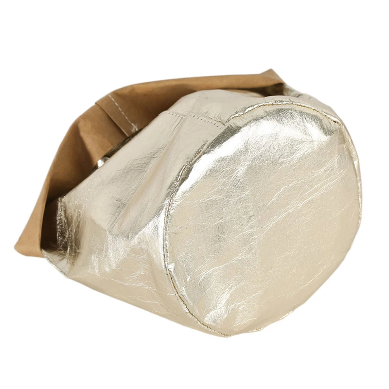 WHISM Washable Kraft Paper Flower Pot Storage Bags Flowerpot Cover Baby Clothing Toy Organizer Plants Basket Vegetable Grow Bag