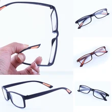 Новые черные очки для чтения, Сверхлегкий материал из смолы для женщин, мужские очки для чтения, прочность+ 1,00-+ 4,00