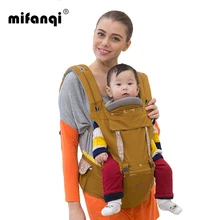 Эргономичный baby carrier 10-12 месяцев младенческой Вставить 20 кг кенгуру Обёрточная бумага спереди нести Mochila Bebe Хлопок Manduca детские Рюкзаки