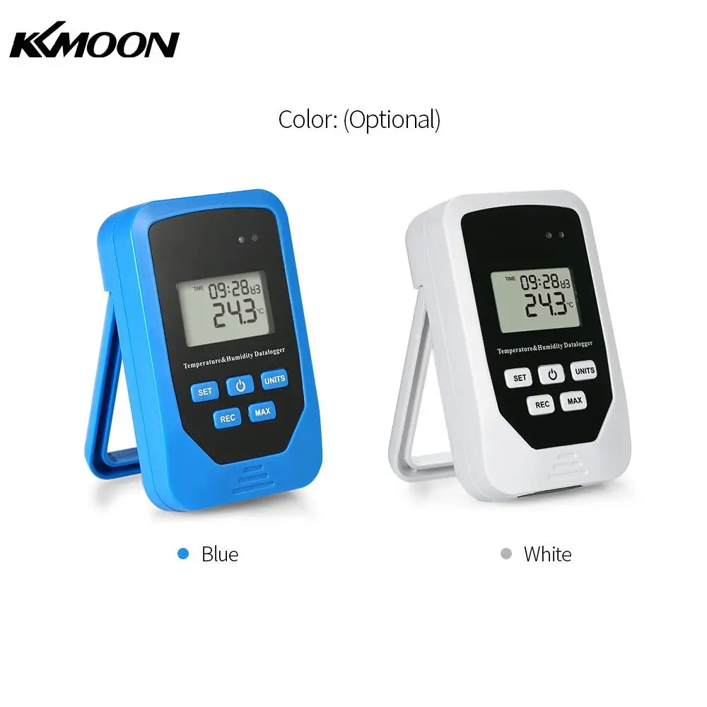 

Mini USB Humidity Temperature Data Logger RH TEMP Datalogger Recorder Humiture Recording Meter with Heat Index Meter