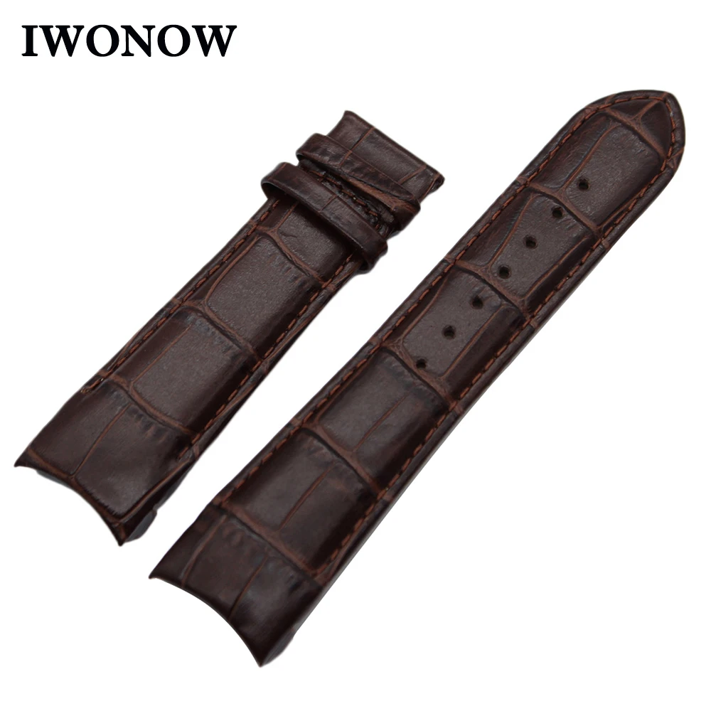 Ремешок для часов ручной работы из натуральной кожи 22 мм 23 24 мм|leather watchband|replacement