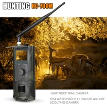 16MP 1080 P Trail camera s 3g SMS GSM камера для охоты PIR датчик инфракрасного ночного видения Водонепроницаемая камера дикой природы