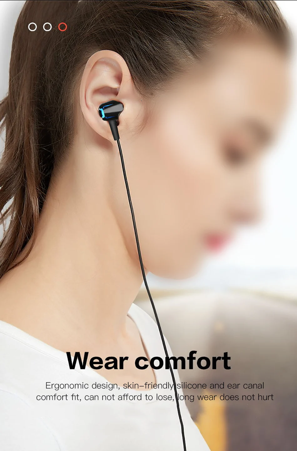 !ACCEZZ In-Ear Earphones With Mic 3.5mm Audio Jack Earphones For Xiaomi Samsung iphone 6 Headset Fone De Ouvido Auriculares MP3 (5)