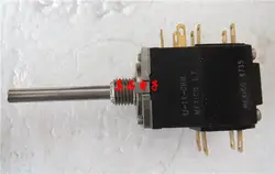 [VK] американский AB антикварные W-1K-OHM 1 К одной золотой стопы с кнопочный переключатель потенциометра длина ручки 31 мм