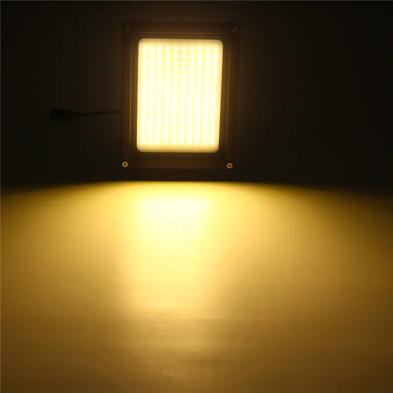 Conjunto de Led Projector com Painel Movido a Energia Sensor de Movimento Emergência à Prova Solar Luzes Inundação 150 Led 3528 Smd Segurança Dwaterproof Água 1 Ip65 11 Cheap Lâmpadas solares