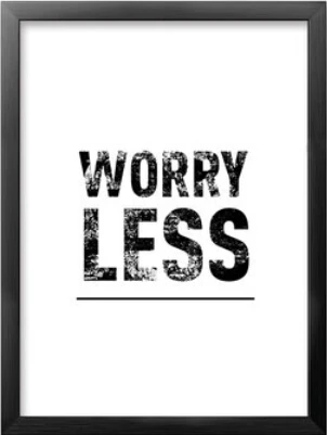 2pcs-lot-Smile-More-Worry-Less-Inspiration-Canvas-Painting-Poster-Wall-Stickers-Picture-For-Home-Decoration (2)