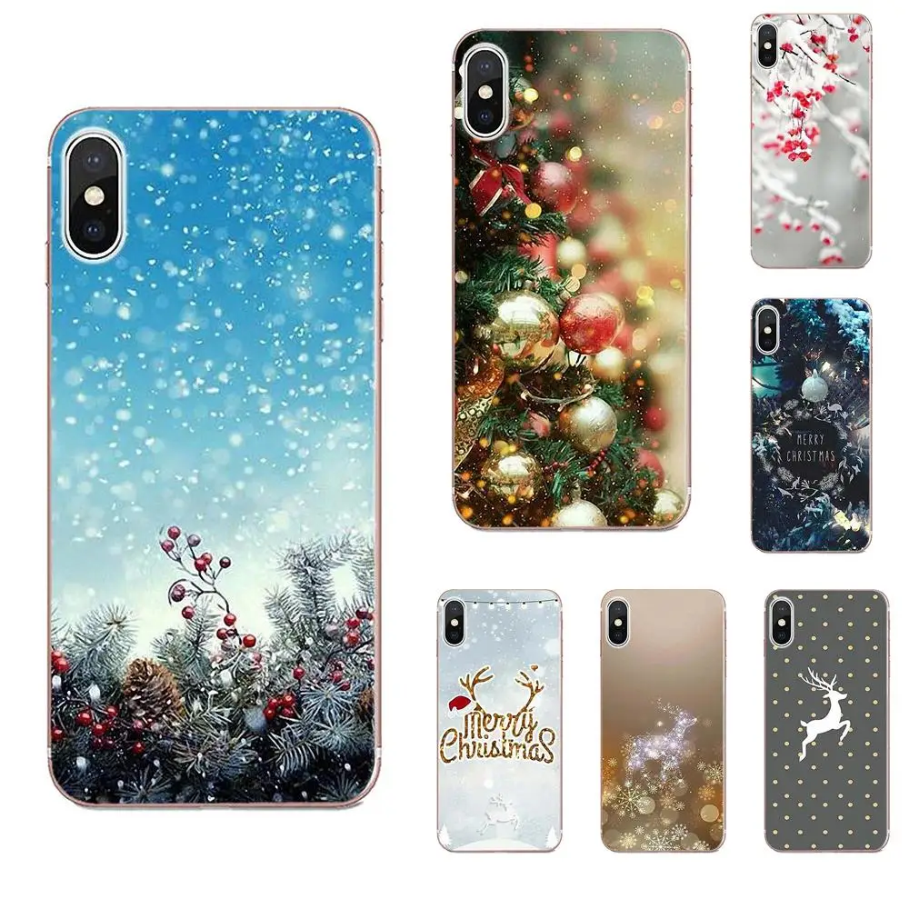 Модная Рождественская Снежинка для Huawei Honor 4C 5A 5C 5X6 6C 6A 6X7 7X8 9 V8 V10 Y3II Y5II Y6II G8 P7 Play Lite