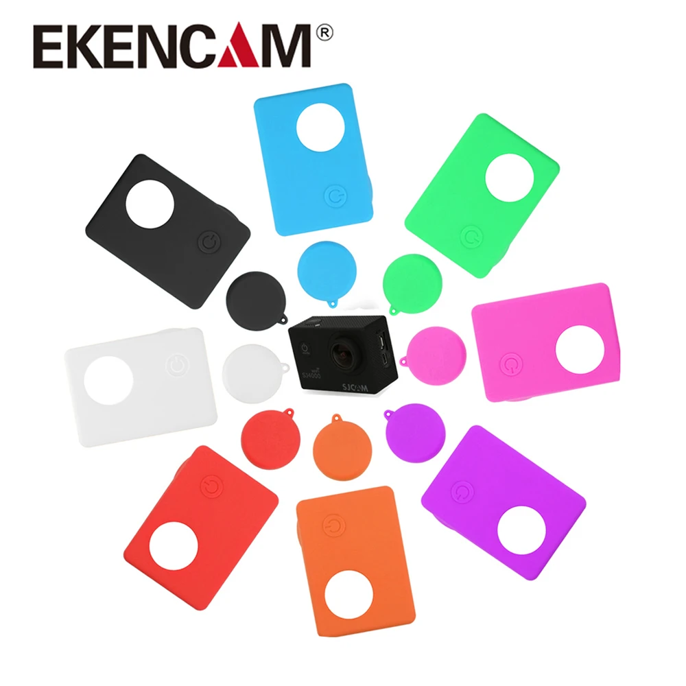 Силиконовый чехол EKENCAM мягкий защитный для EKEN H9 H9R W9S SJ4000 Wi Fi SJ5000 SJ7000 SJ9000 Eken H9rSJ4000