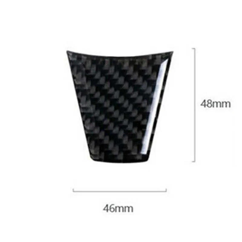 Cubierta de patrón de decoración del volante para el estilo BMW E90 E92. piezas interiores del coche reemplazo duradero práctico