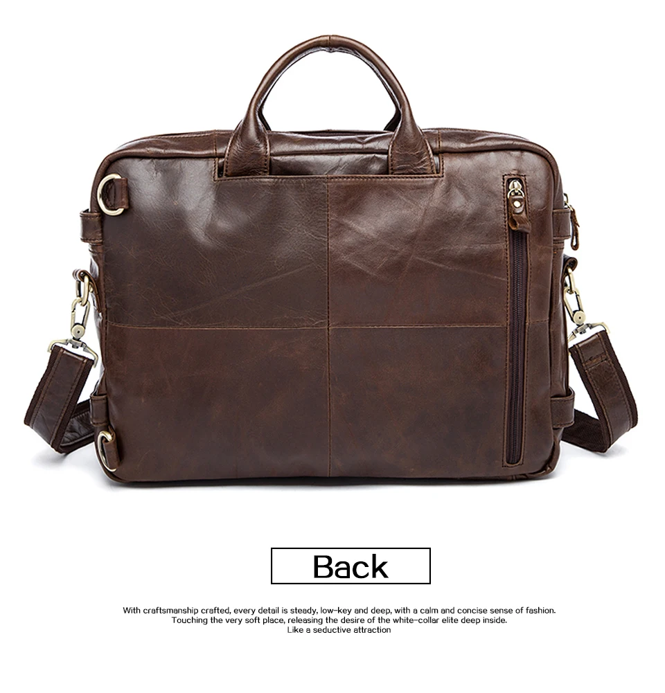 Большая вместительная сумка для ноутбука из воловьей кожи, мужской рюкзак из натуральной кожи, мужская сумка на плечо для Macbook Air 15 acer sony Matebook