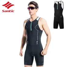 Santic Велоспорт Весна Лето Мужской Велосипед Велоспорт нагрудник шорты брюки ремни Велоспорт велосипед велокостюм велосипед для триатлона одежда
