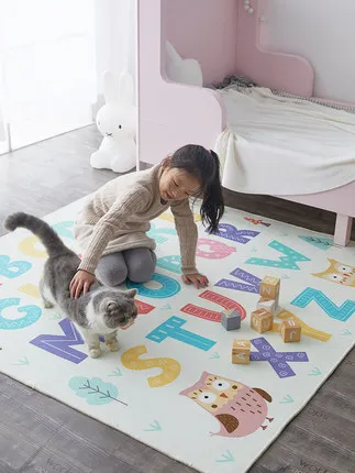 

Cute Children's Letters Crawling Carpet Soft Non-slip Cartoon Tatami Square Mat