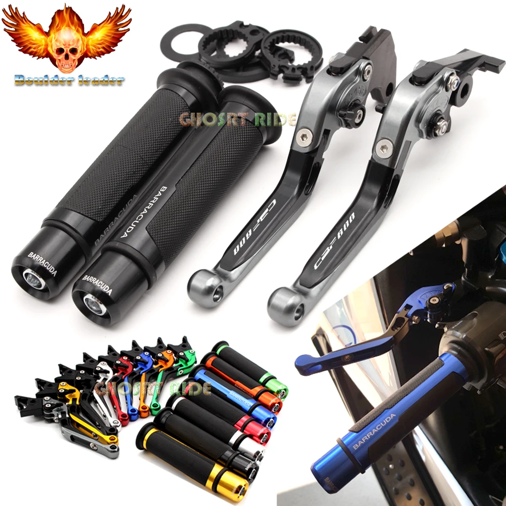 CNC Adjustable Folding Extendable Motorcycle Brake Clutch Levers For Honda CBF 600 SA CBF 600 2006 2007 2005 2004 электрическое оборудование shanghai 2015 cbf 300 400 500 600
