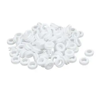 

Rubber Ring Sealing Grommet Electrical Wiring Gasket White 10mm Inner Dia 100pcs