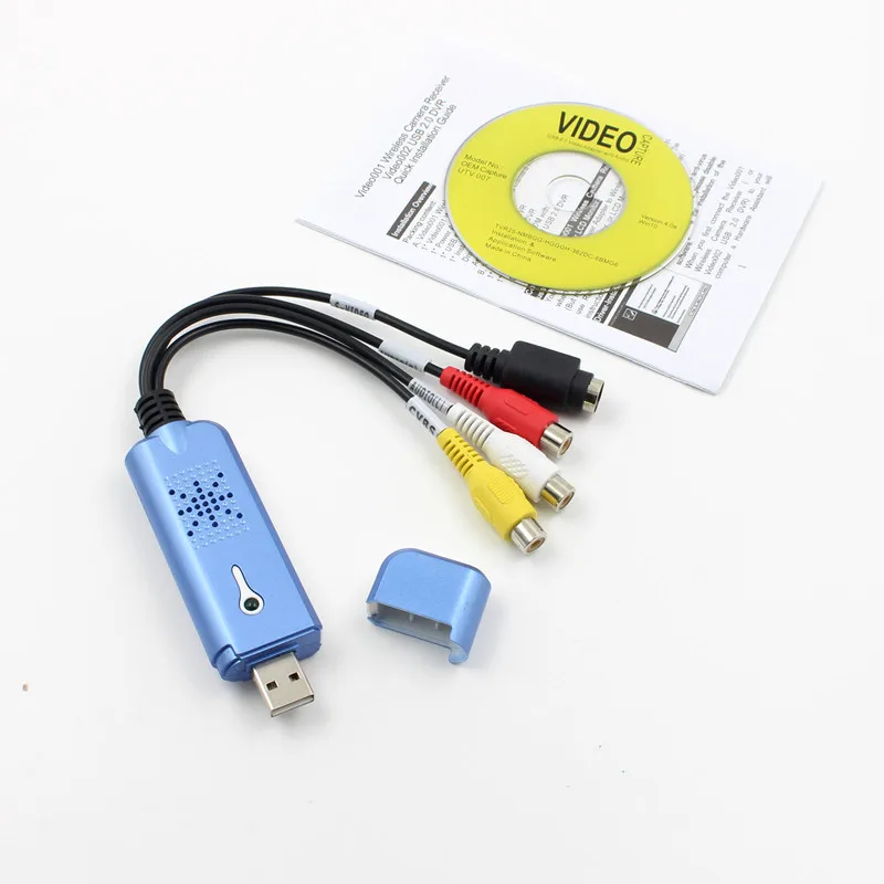 Usb 2 0 Video Audio Capture Card Adapter Vhs To Dvd