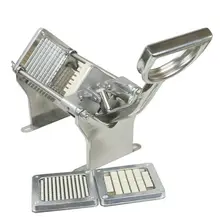 Нержавеющая сталь ручной измельчитель картофеля 3 вида лезвия овощерезка чип фрукты слайсер измельчитель фри фрезы