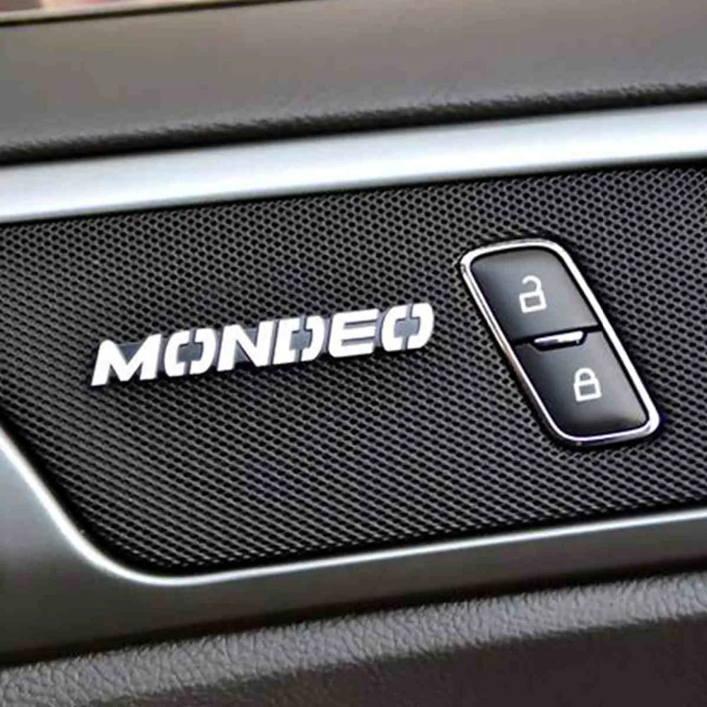 4pcs Aluminum car audio stickerin Car Stickers from Automobiles & Motorcycles on