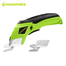 4 в беспроводные электрические ножницы ткань кожа сукно режущий нож портновские ножницы ручной резак HAWKFORCE швейный электроинструмент