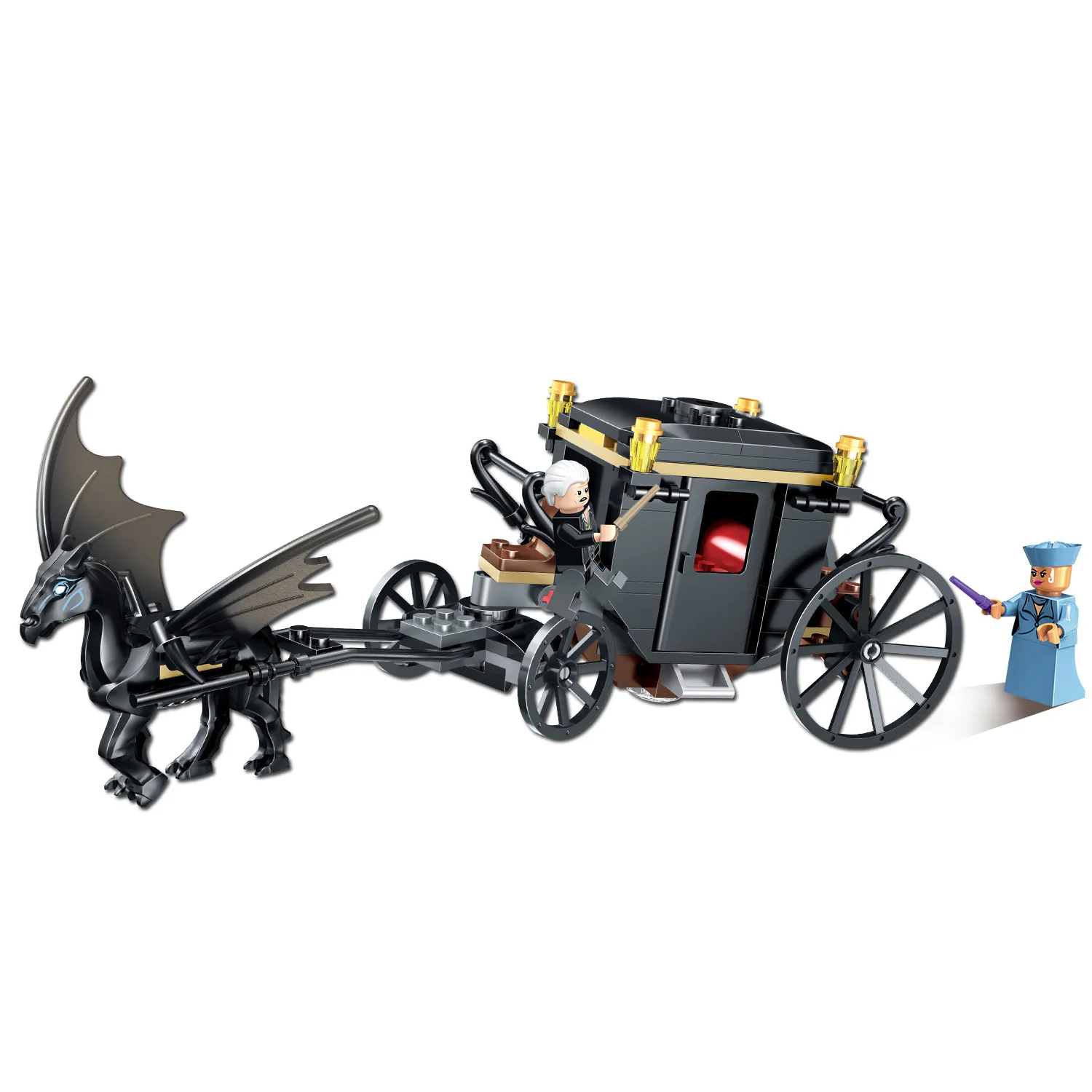 

Harry Potter Series Grindelwald Escape Building Blocks Brick Educational Toys Compatible with LegoING Harry Potter 75951