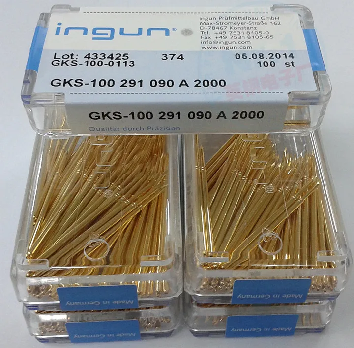 

Test Needle 100MIL Four-sided Pointed Probe 1.7MM Spring Needle 100291090A*000