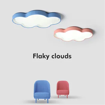 

Macaroncolour Modern Cloud LED chandelier for Kids Bedroom Kitchen AC85-265V Blue/Green/Pink/Yellow chandelier lighting Fixtures