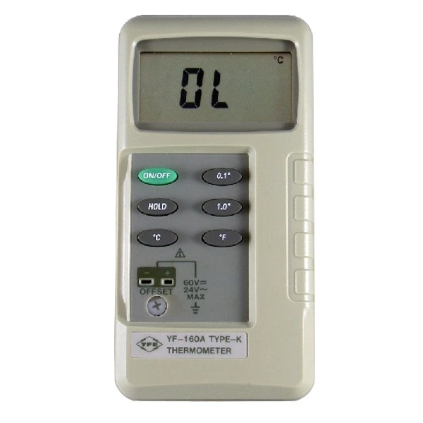 

Tenmars YF-160A K Type Thermocouple Thermometer