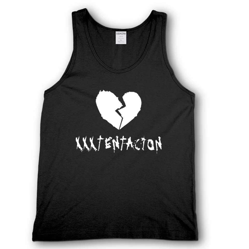 Zomer 2019 XXXTentacion безрукавка топы Бодибилдинг майка Модная Mannen жилет Mouwloze Kleding Плюс