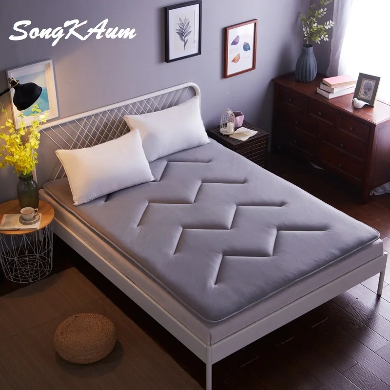 New Fashion 3D Cool Vents Tatami Mattress Keep Warm Thicker Non-slip 1.5 / 1.8 m Mattress Single Double Students