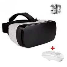 New Arrivel Google Cardboard VR BOX 4.0 Eye Travel 3D Glasses Virtual Headset Glasses for 3.5 – 6.0″ Smart Phone+Controller