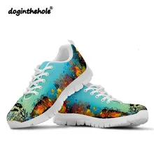 Doginthehole/сникерсы с аквалангом; женская прогулочная обувь; удобная Уличная обувь на плоской подошве; Демисезонные женские спортивные туфли