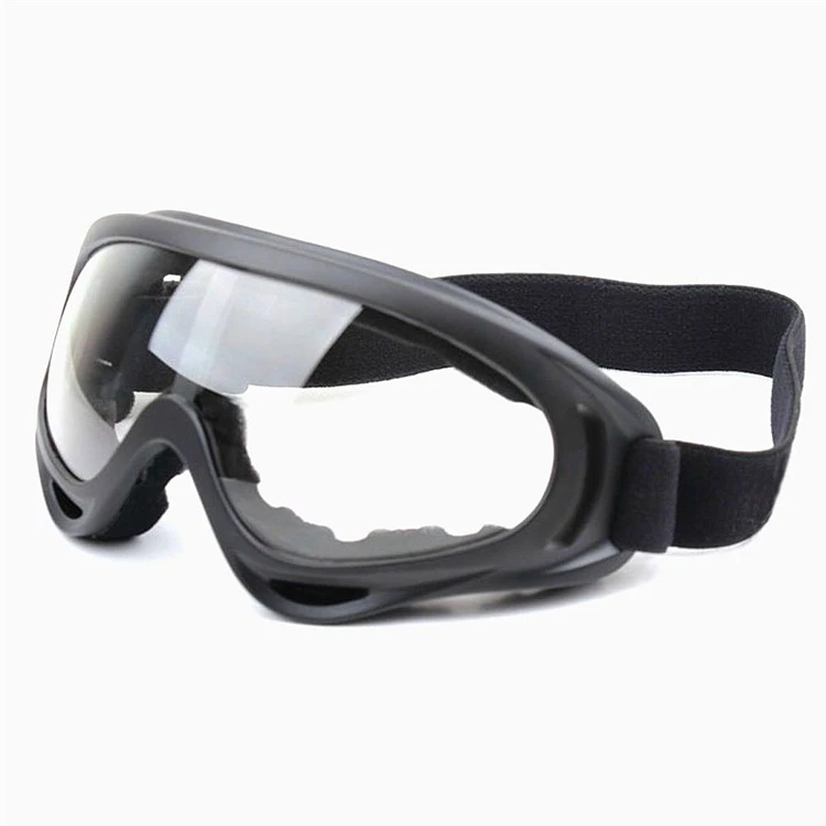 WOSAWE Black frame Adult Snowmobile font b Ski b font goggles Protective Glasses Outdoor Motorcycle Cycling