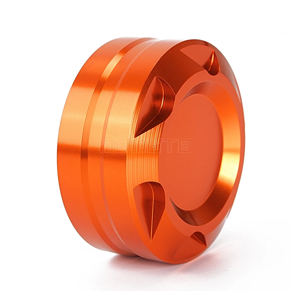 Алюминиевый для мотоцикла cnc двигатель задняя жидкость Крышка Резервуара KTM DUKE 125