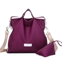 2016 New Fashion Brand Bag Women Waterproof Nylon Handbag Bag Large Capacity Women Bag Classic Women Messenger Bag tidesacamain