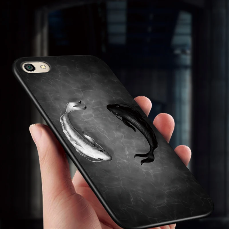 Fundas для Xiaomi Redmi Note 5A случае Классический рисунок мягкий силиконовый чехол 2 ГБ 16